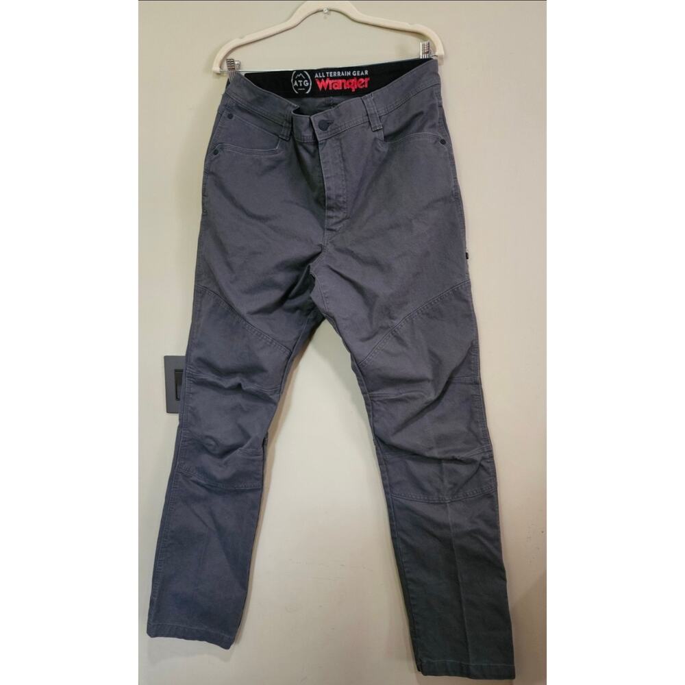 Wrangler ATG Men’s Reinforced Utility Pants 36x34 Camo Outdoor Work Hiking